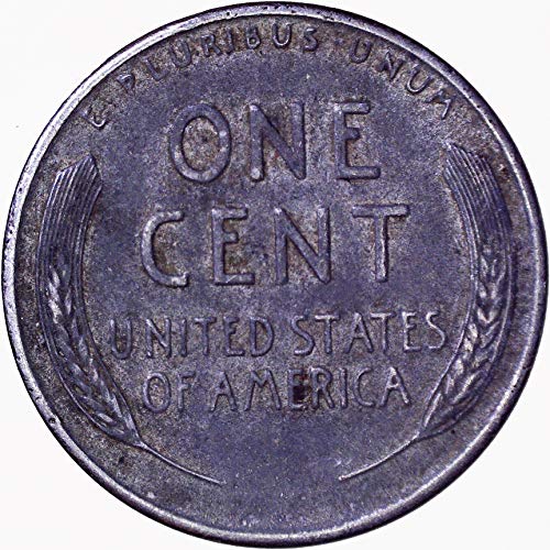 Стомана 1943 година Lincoln Wheat Cent 1C много деликатна