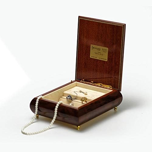 Музикалното ковчег Ercolano ръчно на 30 бележки - Картина с изображение на Дървото на живота Густав Клинт -