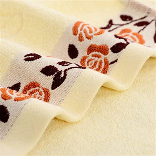 MJWDP Памучни кърпи за лице с флорални принтом, модел за баня, кърпи за ръце с бродерия, хавлиени кърпи (Цвят: