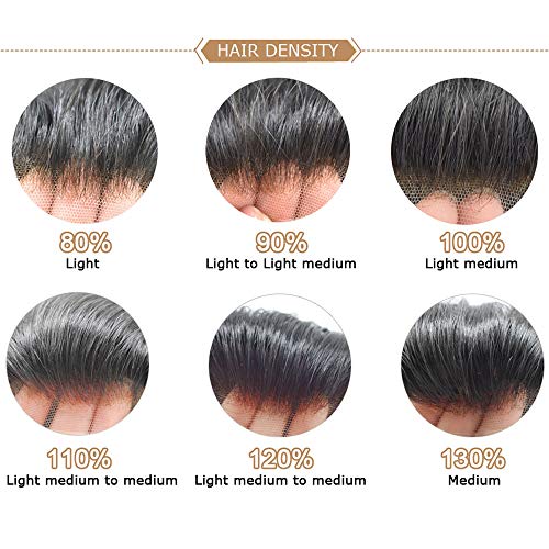 Перука за мъже с естествена линия на растеж на косъма, са човешка Коса Remy, Дискретно, Завързана на Мъжка