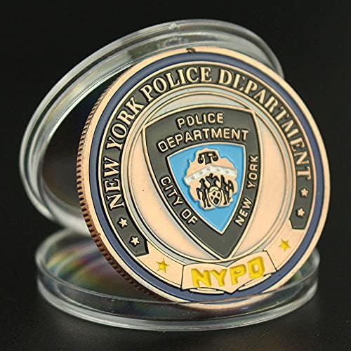 Възпоменателна Монета на Департамента на полицията на Ню Йорк, Съединените Щати на Америка, Монета с Бронзов