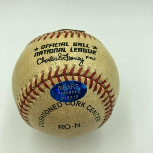 Майк Скот, Без подписа на Нападателя се Използва бейзболни топки с автограф на JSA & MEARS COA - MLB С автограф Използвани бейзболни топки
