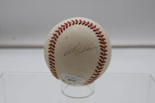 1988 Ню Йорк Метс подписаха футболист Майърс /Коуна / бэкмана +4 бейзболни топки Jsa Jz2454 с автограф