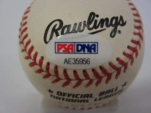 Боб христо смирненски Милуоки Брейвз подписа Официален договор NL baseball PSA DNA COA с автограф - Бейзболни