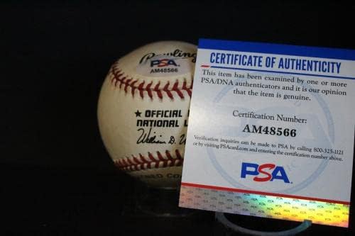 Автограф на Хуан Маричаля (HOF 1983) Бейзболен автограф Auto PSA/DNA AM48566 - Бейзболни топки с автографи