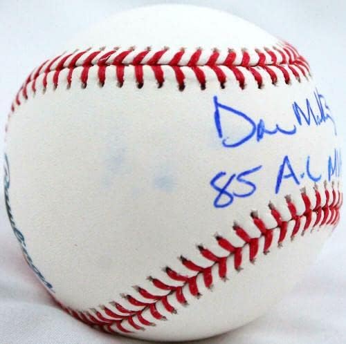 Дон Маттингли с автограф Роулингса OML Baseball w/85 MVP AL - JSA W * Сини бейзболни топки с автографи