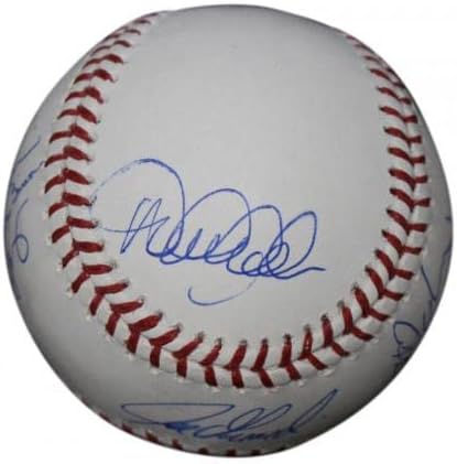 2009 Отбор Ню Йорк Янкис, Подписано на 9 Бейзболни топки Световните серии Sigs Steiner 33940 - Бейзболни топки