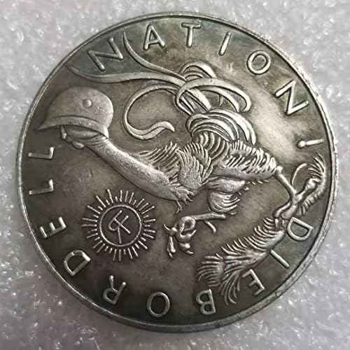 Старинни Занаяти 1923 Немски Възпоменателни Монети от Стария Сребърен Долар Сребърни Кръгли Чуждестранни Монети