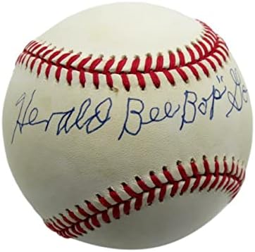 Хералд Гордън подписа OAL Бейзболна Негритянская лига Чикаго Американ Джайентс PSA / Бейзболни топки С ДНК-автограф