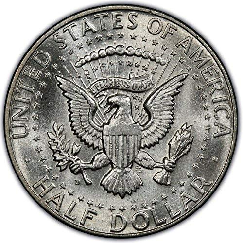 1964 D - 90% Сребро JFK Brilliant, Без да се прибягва Полдоллара BU