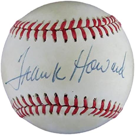 Франк Хауърд с автограф Rawlings ONL Baseball Nationals PSA/ДНК 176944 - Бейзболни топки с автографи