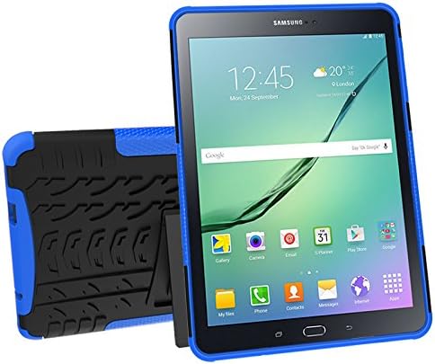 Калъф Galaxy Tab S2 9.7 (SM-T810/ T815 / T813), в пълен размер, [Сверхпрочный] и [Удароустойчив] Защитен Силиконов калъф YMH със стойка за Samsung Galaxy Tab S2 9.7 (2)