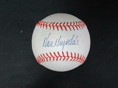 Дон Драйсдейл Подписа Бейзболен Автограф Auto PSA/DNA AK24445 - Бейзболни топки с Автографи