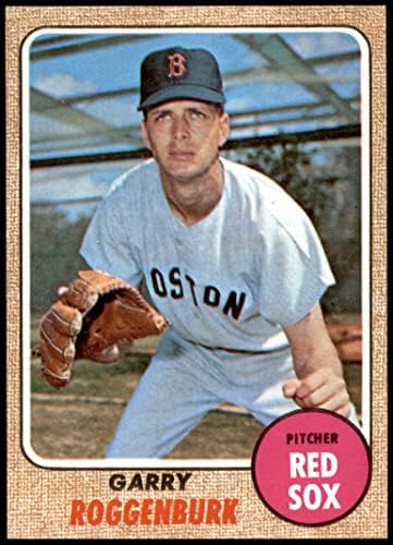 1968 Топпс 581 Хари Роггенберк на Бостън Ред Сокс (бейзболна картичка) NM/MT Red Sox