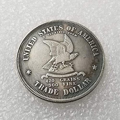 1873 Американската Безплатна Копирни Монета Morgan Възпоменателна Монета Американска Монета Творчески Забавен