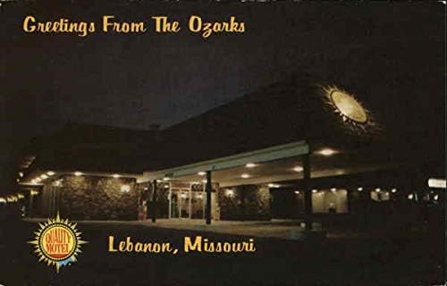 Писма от Ozark Lebanon, Мисури, М Оригиналната реколта картичка