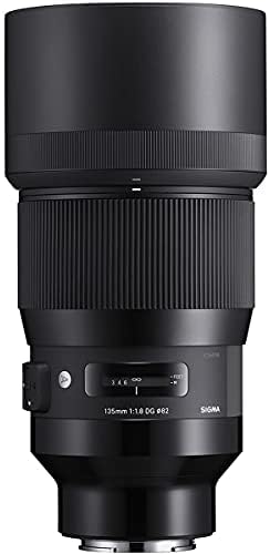 Художествени обектив Sigma 135mm f/1.8 DG HSM за Sony E, Черен, В комплект с комплект филтри ProOptic 82 mm,