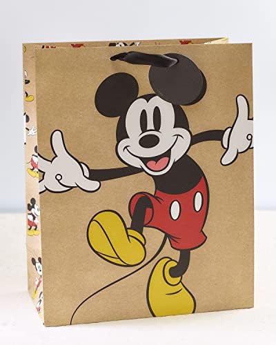 Великобритания Поздравява Мики Маус с голям подарочным пакет - Disney Large Gift Bag - Подарък пакет за него - за опаковане на Подаръци за Нея - за опаковане на Подаръци за дец?