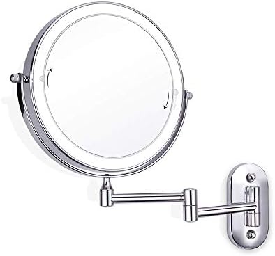 NOVOCE Монтиране на стена Тоалетка Огледала За Грим Увеличително Огледало за Бръснене в Банята на Хотела, Тоалетно