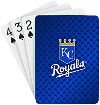 Карти за игра MLB Kansas City Рояли с Диамантена плоча