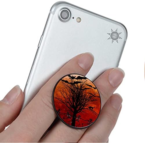 Поставка за мобилен телефон Хелоуин Blood Moon Phone Grip е подходяща за iPhone, Samsung Galaxy и много Други