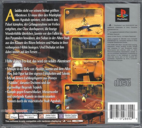 Диснеевский Аладин: отмъщението на Насиры - PlayStation