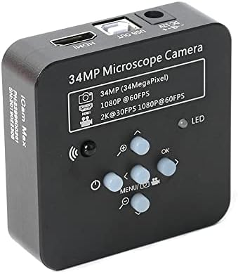 Аксесоари за микроскоп 2K 34MP 1080P 60FPS Електронен Промишлен Микроскоп, Камера 0.5 X Адаптер за фокусиращ