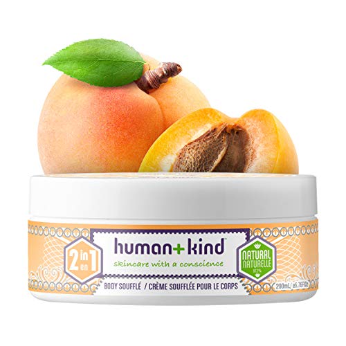 Human + Kind Body Souffle - Лек, Пухкав балсам за овлажняване и изглаждане на суха кожа - Естествена веганская