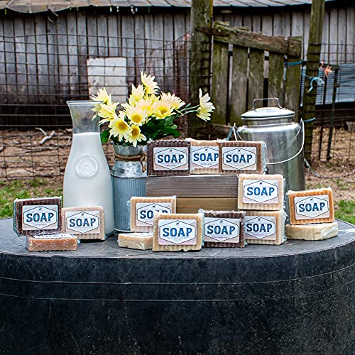 Сапун от козе мляко Бейтс Family Farm Bar-Soap - Старомоден ръчно изработени сапуни с мазнина и щелоком за лице