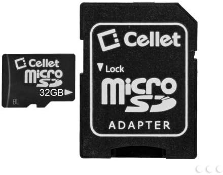 Карта Cellet 32GB LG Wink Style Micro SDHC специално оформена за високоскоростен цифров запис без загуба! Включва