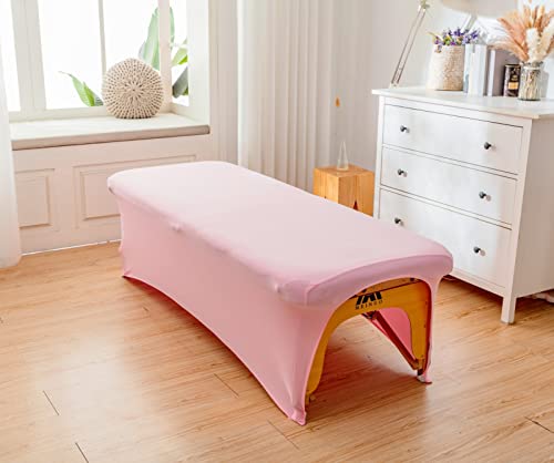 KULLAMEE 2 бр., Розова покривка за мигли, подходящи за 6-крак масата, за удължаване на миглите или Масажна легла,