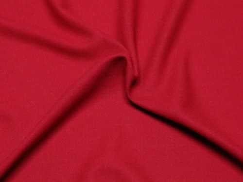 Кърпа за костюмного рокля от чиста вълна, крепа alaw-червени цветове - на метър