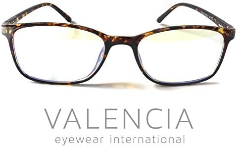Светозащитные очила Valencia Blue за екрана, които правят напрежение на очите