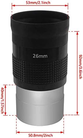 Astromania 2 55-Градусова окуляр Kellner FMC - Окуляры ширина 26 мм с удобно положение преглед