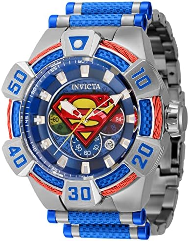 Мъжки кварцов часовник Invicta DC Comics, Супермен 40831