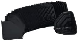 Предпазни ъгли за опаковане на Tribeni 28 мм, опаковка по 100 броя, Пластмасов Ъглова Защита за Велпапе кашони,