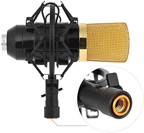 GFDFD Професионален Кондензаторен микрофон За запис в студиото на предаването, Комплект Микрофони С Противоударной
