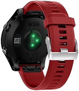 VBWVA смяна на силиконови часовници каишка каишка за Garmin модел Forerunner 935 GPS часовници быстросъемный каишка за часовник