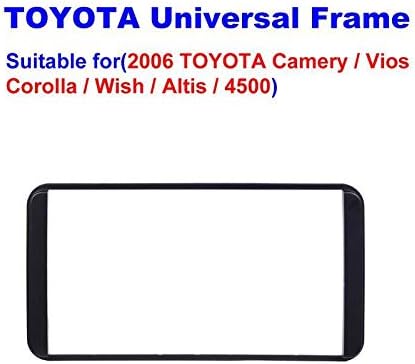 YuYue Стерео Радио Панел за 2006 Toyota Camry, Corolla, Vios Wish Altis 4500 2 Din Автомагнитола Рамка Фасционная
