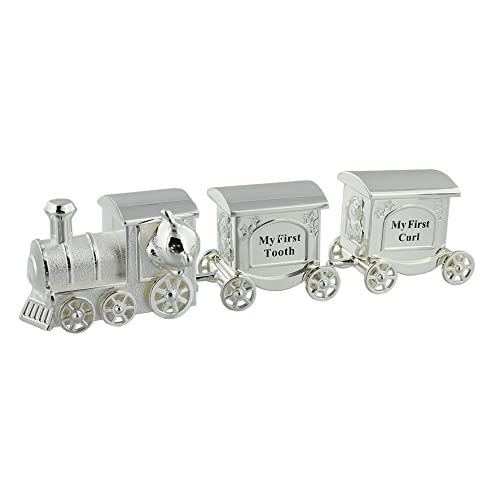 Детски Подаръци WBM-GFT14 Harts Влак с 2 Каретками, Зъби и Коробочкой маша, Посеребренный Прозрачен 200 г