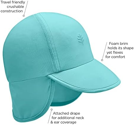 Спортна шапка Coolibar UPF 50+ Бебе Кален All - Защита от Слънце