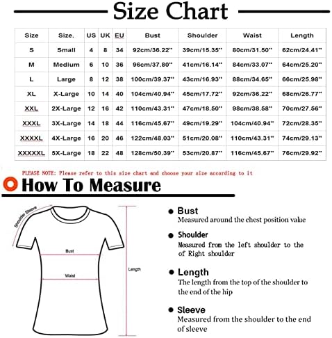 HGCCGDU, Основни Тениски Големи Размери за жените, Лятна Туника с Кръгло деколте и Принтом на Сърцето, с Къс