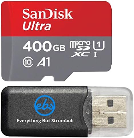 SanDisk Ultra 400GB Micro SDXC Class 10 Работи с пакет RED Hydrogen One UHS-I Class 10 с Всичко, с изключение