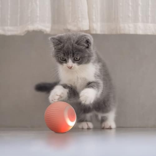 Играчки за Котки Интерактивен Топката Gravity Интелигентни Играчки за Котки, която се презарежда Автоматично движеща Се Топка за домашни Любимци и Играчка за Коте