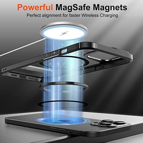 Комплект SUPERONE е Подходящ за автомобили закрепване MagSafe и Защитно своята практика Mag Safe за iPhone 13