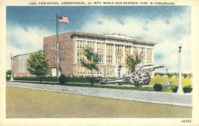 Пощенска картичка от Харрисонбурга, Вирджиния
