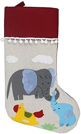 ALREMO HUANGXING - Коледни чорапи Нетъкан Чорапи, Чанти за шоколадови Коледни торбички Коледна Украса Чорапи