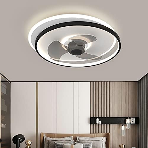 Вентилатор на тавана FEHUN с подсветка вентилатор на Тавана с осветление за спалня вентилатори с лампи и дистанционно