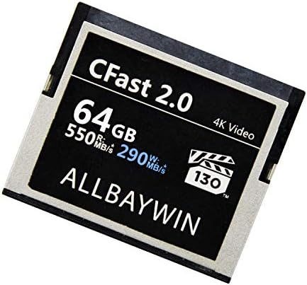 CFast 2.0 64GB 3600X - (URSA Mini 4.6 K • 1DX Mark II • C200•XC10•XC15)