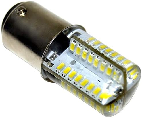 Електрическата Крушка LED HQRP 110V Топло Бяла за Pfaff 1050/1150 / 1520/1530 / 1540/6150 Шевна Машина Плюс